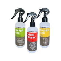 3'lü Set Oto Detay Ürünleri 3x250 Ml 3'lü Set Standart
