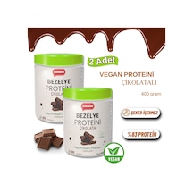 Sweetwell Çikolata Aromalı Vegan Bezelye Proteini Tozu 400 Gr X 2