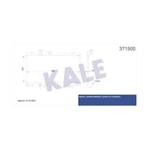 Kale 371500 Radyatör Impreza-Legacy Iii Outback Al-Pl-Brz 340X688 539652808