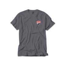Ducati Corse Logo Gri Tişört