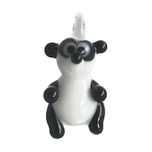 El Yapımı Mini Murano Cam Panda Biblo A104-02