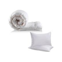 Özdilek Microsoft Çift Kişilik Yorgan (Microfiber) + 2 Ad Yastık