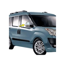 Fiat Doblo Krom Ayna Kapağı 2 Parça 2010-2015 Paslanmaz Çelik