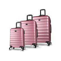 My Valiz Colors Abs Kabin Orta Ve Büyük Boy Rose Gold 3'lü Valiz Seti.. Çok Renkli
