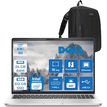 Dell Pro 16 Plus U7265U165UF05 Ultra 7-265U 24 GB 512 GB SSD 16" Ubuntu Dizüstü Bilgisayar + Zetta Çanta