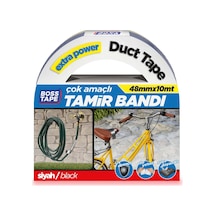 Duct Tape Tamir Bandı -Siyah- 48Mmx10Mt
