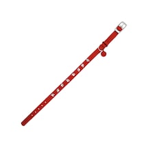 Royalist PC-11 Pati Baskılı Kedi-Köpek Tasması 10mm*30cm Kırmızı