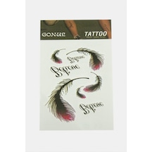 Yaprak Tattoo Dövme Sticker