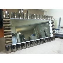 Dekoratif Çubuk Kesme Ayna