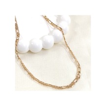 Xupıng 44 Cm Figaro 5 Mm Kolye Zincir Rose Beyaz