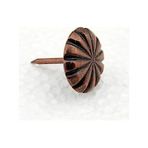 Eskitme, Antik Çiçek Kabara Raptiye 18 Mm - 20 Çok Renkli