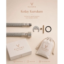 Elvora Sena Mutfak Evye Bataryası, Krom Diğer