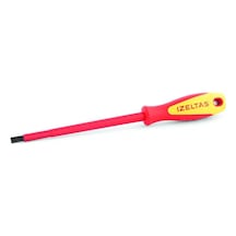 İzeltaş 4140 Düz Tornavida 1000v Izoleli Elektrikçi 6.5x150mm