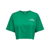 Only Kadın Renkli Crop T-shirt - 15260935 001