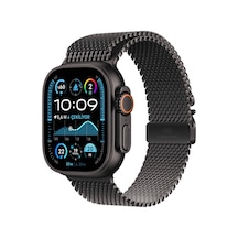 Apple Watch Ultra 2 GPS + Cellular 49 MM Titanyum Kasa Titanyum Milano Loop Small Akıllı Saat (Apple Türkiye Garantili)
