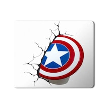 Captain America Dalga Mouse Pad Mousepad