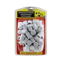 Çap 25 Plastik Iç Tapa Beyaz - 1,5-2 Mm
