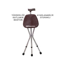 Wipperman W 530 Ayarlanabilir Oturma Aparatlı Baston