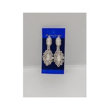 Abiye Çelik Küpe Model 6 Silver