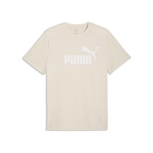 Puma Ess No.1 Logo Tee 682533-87 Tişört Erkek T-shirt Bej