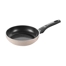 Ledro Kızartma Tavası, 20 Cm, Alüminyum, İndüksiyonlu Ocaklara Uygun, Seramik Yapışmaz Kaplama, Thermopoint, İtalya'da Üretilmiştir, Bej Belirtilmemiş