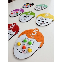 Meşe Palamudu Sayı Ve Miktarlarını Öğreniyorum Ahşap Oyuncak