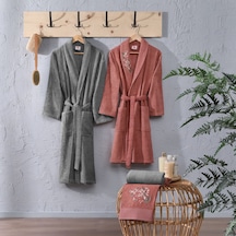 Taç Mimosa Bambu 4'lü Aile Seti Rose 000001500201691002 Gül Kurusu