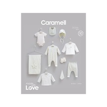 Caramell %100 Pamuk Teddy Bear 10'lu Set 0-3 Ay 50-56 Cm Yeşil Crml.ze2516.ysl