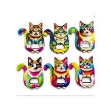 Hubrendy Emin Kedi Tasarımı İstanbul Temalı Buzdolapı Süsü Magnet 02918030
