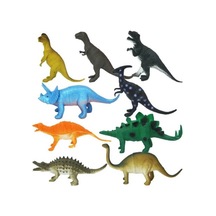 Mey İthalat 0714 Dinozorların Dünyası Poşetli 9'lu Hayvan Oyun Seti