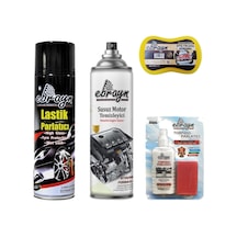 Motor Temizleyici Lastik Parlatıcı Süt Silikon Sünger Ebrayn