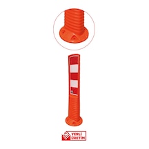 22066 Ub R Esnek Yön Ayırıcı Delinatör 75 Cm Reflektörlü Trafik Güvenlik Ekipmanı