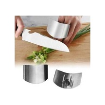 Ulzyvf Yiyecek Kesme Parmak Koruyucu, 2024 Paslanmaz Çelik Bıçak Koruyucu, Ayarlanabilir, Yaralanmayı Önler Diğer Diğer