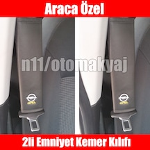 Opel Astra H Oto Koltuk Deri Emniyet Kemer Aksesuar Kılıfı