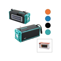 J-ipok P-520 Hasuba Hs-293 Fenerli Solar Panelli - Usb Şarjlı Bluetooth Fm Radyo Mp3 Usb - Tf Player 8w