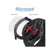 Samsung Galaxy Uyumlu Watch5 Pro 45mm Ekran Korumalı Sert Kılıf - AL3173