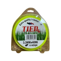 Tien Tırpan Misinası 3.5 40m 6 Köşe Sarı