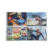 17x24 Cm Resim Defteri 4 Adet Telli Karton Kapak 15 Sayfax4 Toplam 60 Sayfalı Erkek Desenli