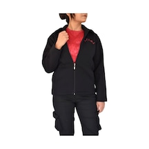 Kadın Siyah Fermuarlı Hırka BGL-ST02291