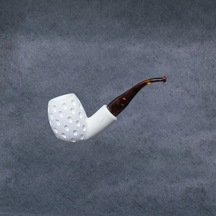Yunar Damla 9mm. Filtreli Akrilik Saplı Lületaşı Pipo 10014m