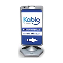 Kablo   Reklam ve Yönlendirme Uyari Dubasi A Tabela Gri