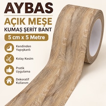 5 Cm X 5 Metre - Açık Meşe