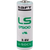 Saft LS17500 3.6 V A Size Li-SOCI2 Lityum Pil