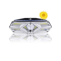 Greentech Güneş Enerjili Hareket Sensörlü, 6 Taraflı 104 Led Aydınlatma / GT-SL13
