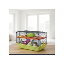 45x31x29 Cm Hamster Kafesi, Lacivert Mavi Renk