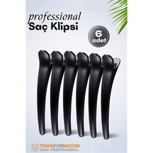 Zenvac Kuaför Saç Klipsi - Profesyonel Toka 6 Lı Set Zenvac29
