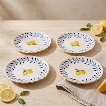 Güral Limon Desenli 19 Cm 4lü Porselen Pasta Tabağı Seti Diğer