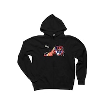 Judas Priest Defenders Siyah Fermuarlı Kapşonlu Sweatshirt