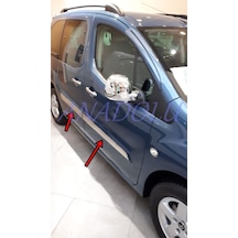 Peugeot Partner Tepe Krom Yan Kapı Çıtası 4 Parça 2008 Üzeri N11.6466
