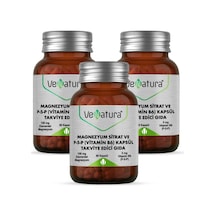 Venatura Magnezyum Sitrat ve P-5-P Vitamin B6 90 Kapsül 3 Adet